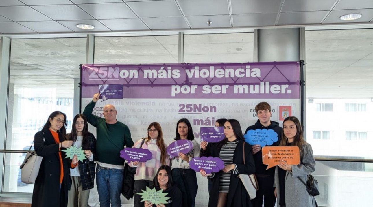 CONFERENCIA SOBRE VIOLENCIA DE GÉNERO.Conferencia en el Mar de Vigo sobre Violencia de Género: El CPA quiere sensibilizar al alumnado de FP y fomentar su compromiso social.