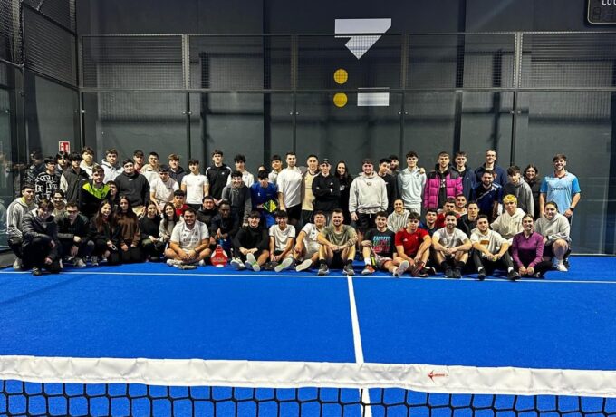TORNEO DE PÁDEL EN «WinPadelClub»: el alumnado disfrutó de una jornada deportiva.